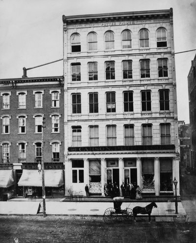 Carson Pirie Scott Building at 120-118 State Street, Chicago, c.1869 by American Photographer